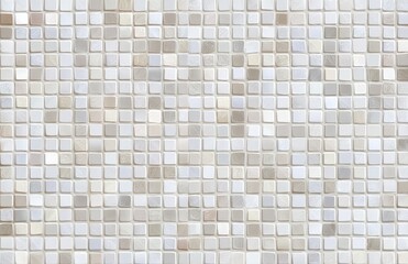 Fototapeta premium Close-up view of small square tiles