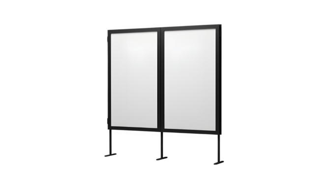 Double-Sided Outdoor Poster Stand