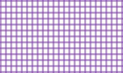 Soft purple gingham pattern featuring a classic checkered grid layout with transparent background