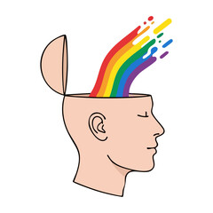 LGBTQIA+ Illustration
