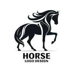 Horse Vector Logo Design