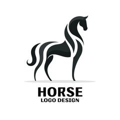 Horse Vector Logo Design