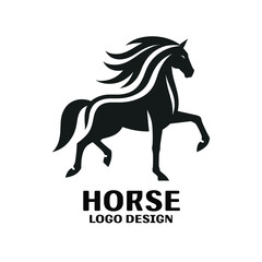 Horse Vector Logo Design