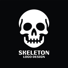 Skeleton Vector Logo Design