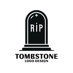 Tombstone Vector Logo Design