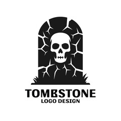 Tombstone Vector Logo Design