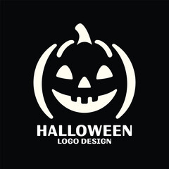 Halloween Vector Logo Design