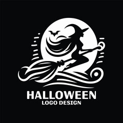Halloween Vector Logo Design