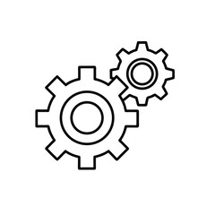 vector gear icon