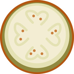 Sliced Fresh Fruits and Vegetables