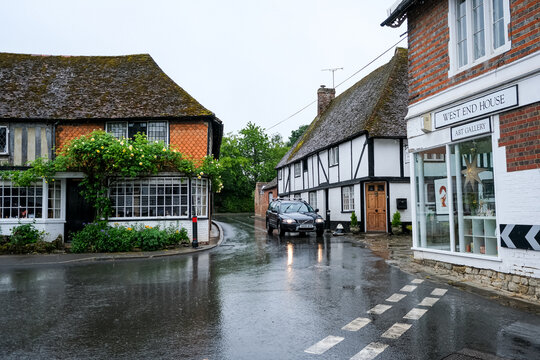 Ashford, Kent, UK - 27.05.2025. Street view of Smarden village, west of Ashford in Kent, South East England.