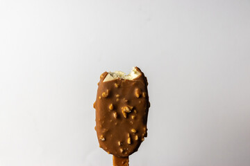 ice cream with chocolate