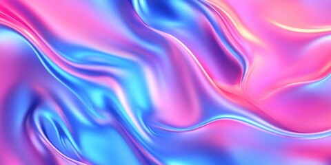 Fototapeta premium Abstract fluid gradient colorful background with vibrant wave texture