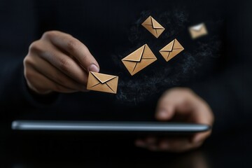 Sending digital newsletters to engage customers through direct selling strategies