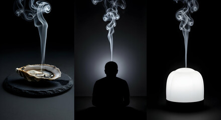Conceptual Imagery Of Aromatherapy Exploring Relaxation And Spiritual Connection