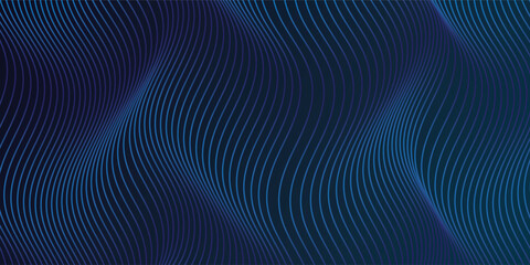 Premium background design with diagonal dark blue line pattern. Vector horizontal template for digital lux business banner, contemporary formal invitation, luxury voucher, prestigious gift certificate