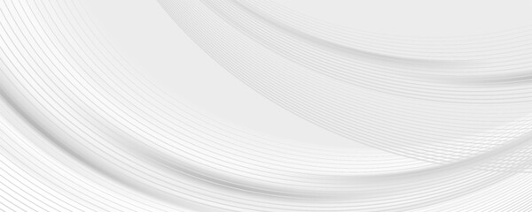 Elegant speed futuristic high-tech swoosh wave stream background. Mild smoke pattern abstract smooth gray modern soft layout. Vector illustration