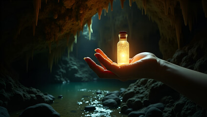 Illuminated Mysteries: The Hand and the Cave