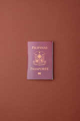 Philippines passport for travelling, flying and doing business. Philippines document
