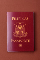 Philippines passport for travelling, flying and doing business. Philippines document