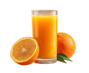 Delicious orange juice with rich citrus flavor