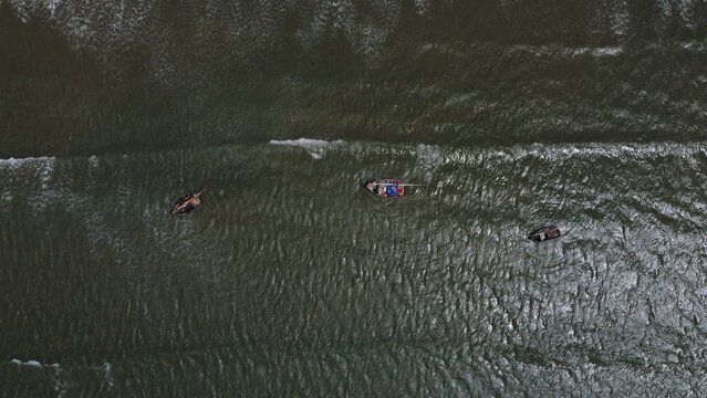 Praia Trairi e&oacute;licas drone imagens a&eacute;reas