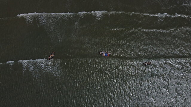 Praia Trairi e&oacute;licas drone imagens a&eacute;reas