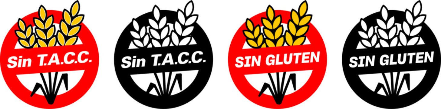 Sin TACC, gluten free signal.