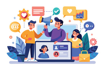 Using digital marketing strategies to increase social media followers through engaging content and interactive campaigns in an online environment