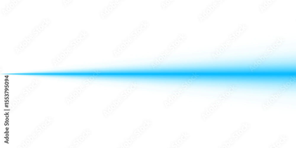 Poster blue horizontal line lighting glowing neon stripe beam with color spectrum energy wave gradient effe