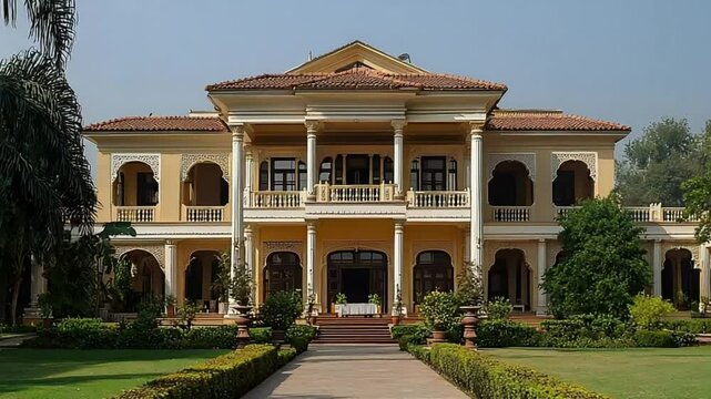 lucknow modern mansion indian architecture video