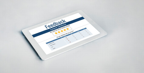 Customer feedback and review analysis by modish computer software for corporate business