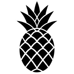 Obraz premium pineapple vector illustration