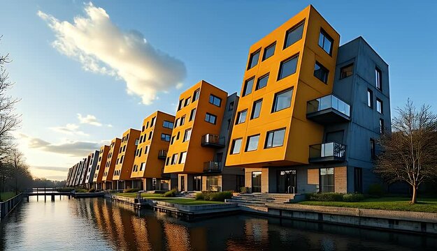 Distinctive Rotterdam Residences: Cube Housing Architecture Project 