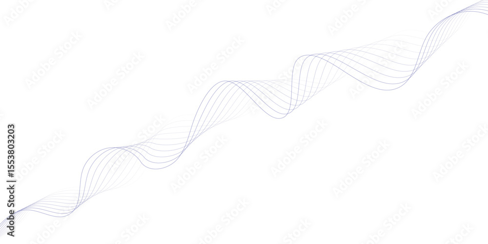 Poster flowing lines design for modern features a dynamic design of wavy lines creating a soft and elegant 