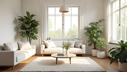 Scandinavian Serenity: A Harmony of Light and Minimalism