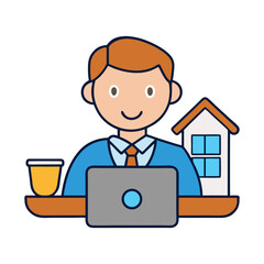 businessman work office