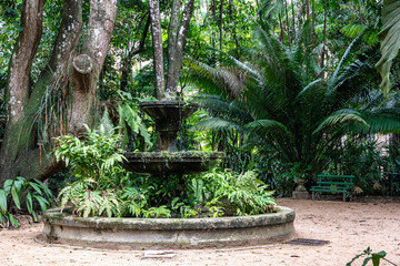 Museum Emilio Goeldi at Belem, Brazil. A Research Institute and Museum with Fauna and Flora from Brazilian Amazon