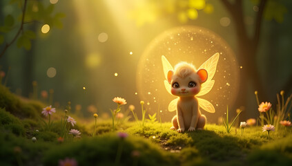 Translucent Wings: A Dance of Light and Magic