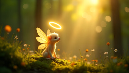 Halo of Gold: The Fairytale of Light and Shadow