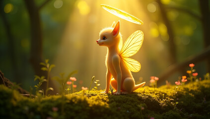 Dreamlike Delicacy in a Lush, Mystic Grove