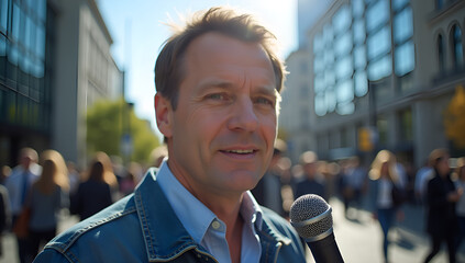 Engaging Street Talk: A Close-Up on Real Voices