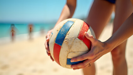 Hands of Summer: Volleyball in Focus