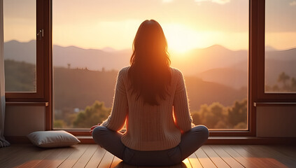 Pastel Horizon: Serenity in a Minimalist Morning Scene