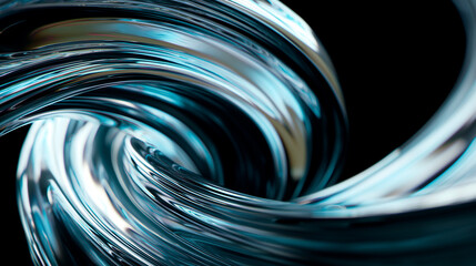Abstract fluid circulation with smooth, flowing motion and soft gradients. Minimalist and calming design, perfect for wellness, meditation, and modern backgrounds.