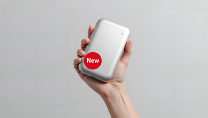 Elegant Technology: Hand-Held Breakthrough with 'New' Tag