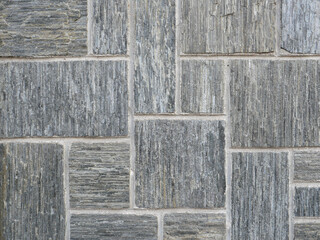 grey tiled stone wall background