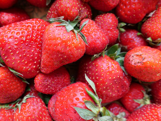 strawberry fruit background
