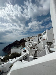 oia village santorini island greece