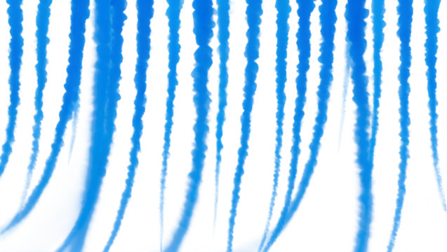 Abstract blue vertical stripes on black background digital art